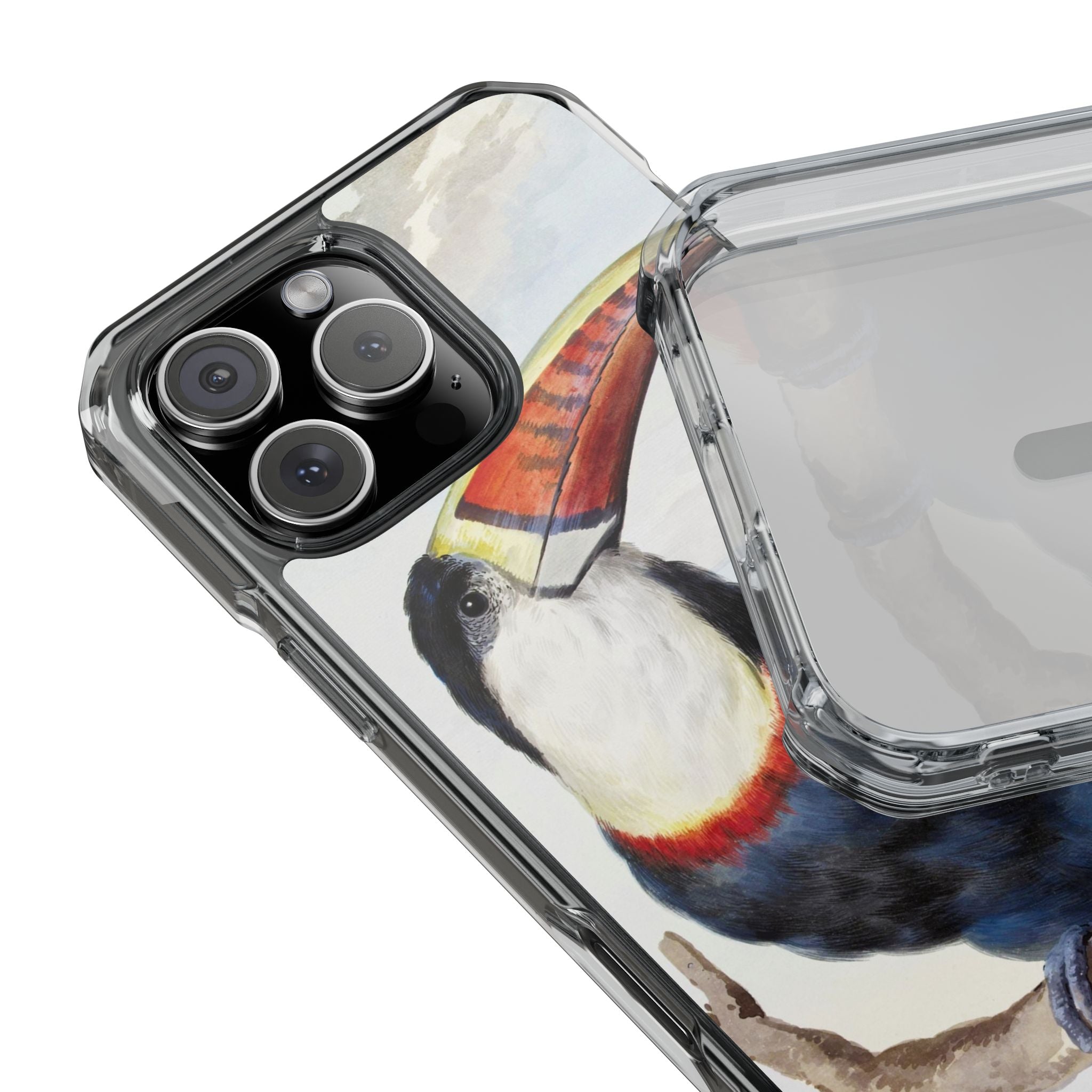 Red-billed Toucan (1748) - Magnetic Clear Impact Case