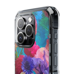 Image of Poppy Rose - Magnetic Clear Impact Case