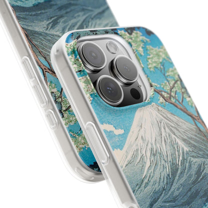 Mount Fuji from Lake Yamanaka - Flexi Case