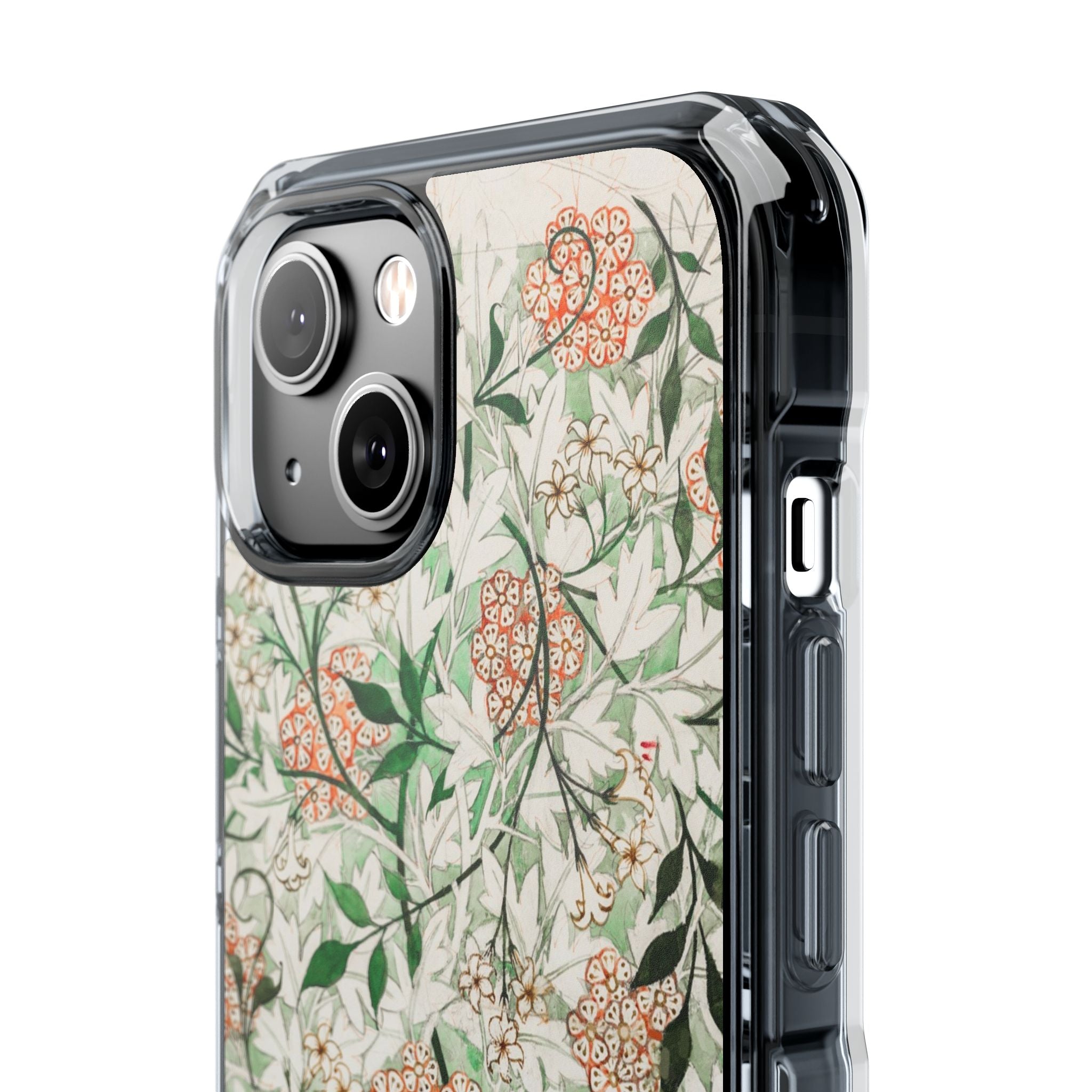 William Morris's (1834-1896) famous Jasmine pattern artwork - Magnetic Clear Impact Case