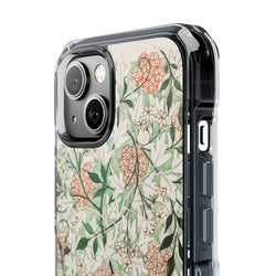 Image of William Morris's (1834-1896) famous Jasmine pattern artwork - Magnetic Clear Impact Case