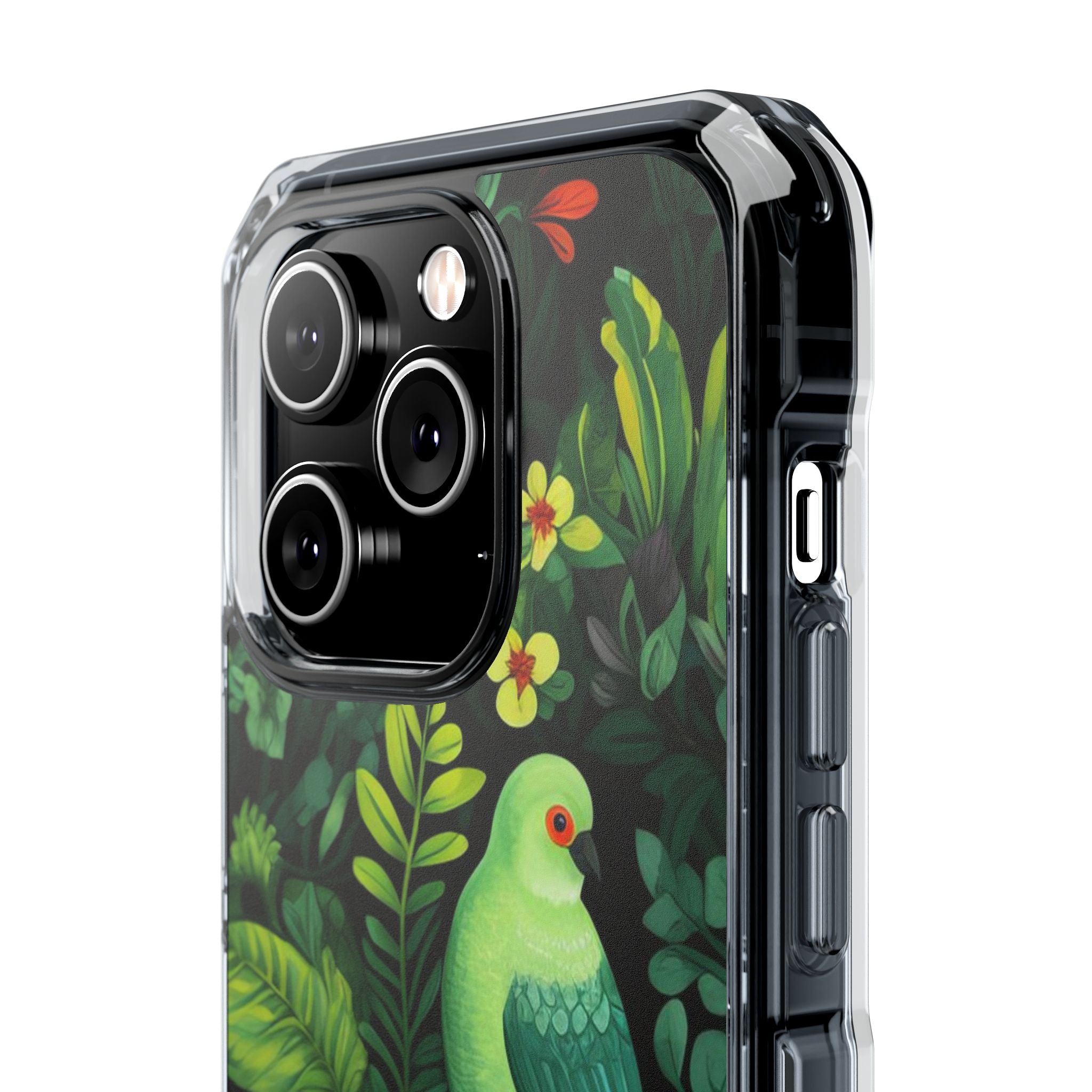 Bird of Green - Magnetic Clear Impact Case