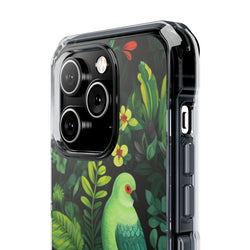 Image of Bird of Green - Magnetic Clear Impact Case