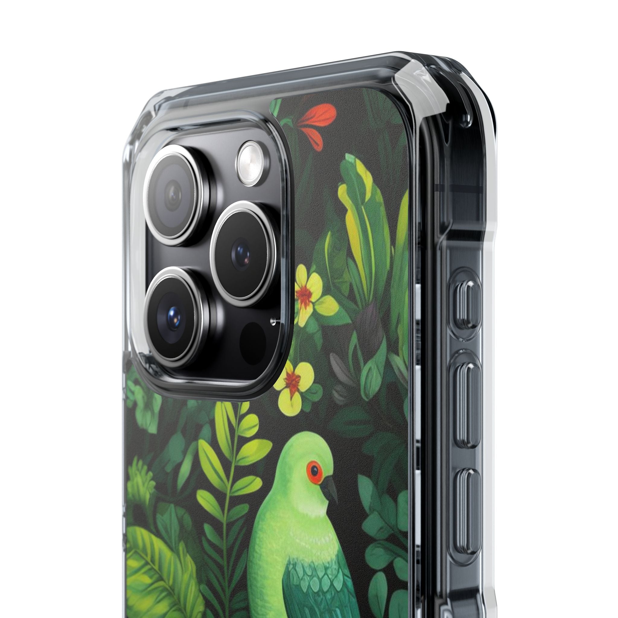 Bird of Green - Magnetic Clear Impact Case