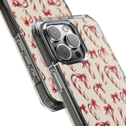 Image of Candy Cane Lane - Magnetic Clear Impact Case