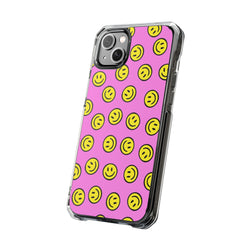 Image of Smiley Happy People - Magnetic Clear Impact Case