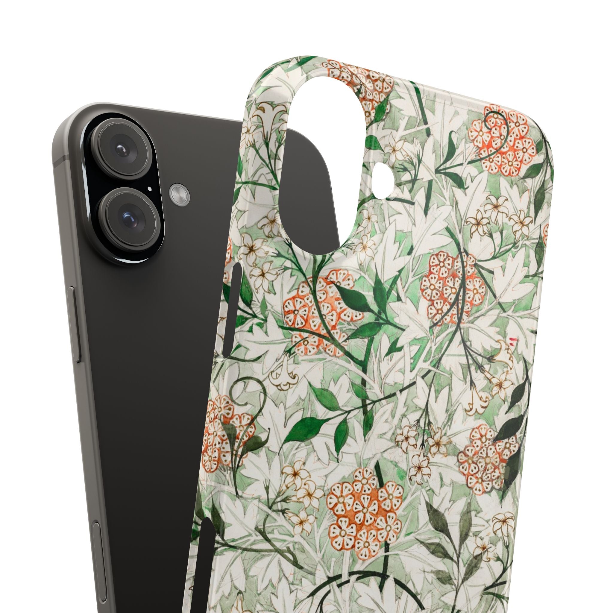 William Morris's (1834-1896) famous Jasmine pattern artwork - Snap Case