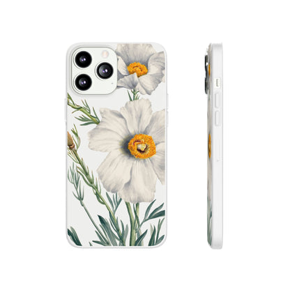 Matilija Poppy by Mary Vaux Walcott - Flexi Case
