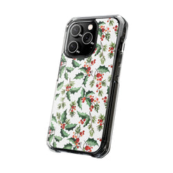 Image of Mistletoe - Magnetic Clear Impact Case