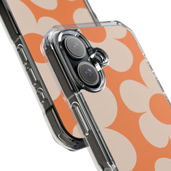 Image of Retro Flowers - Magnetic Clear Impact Case