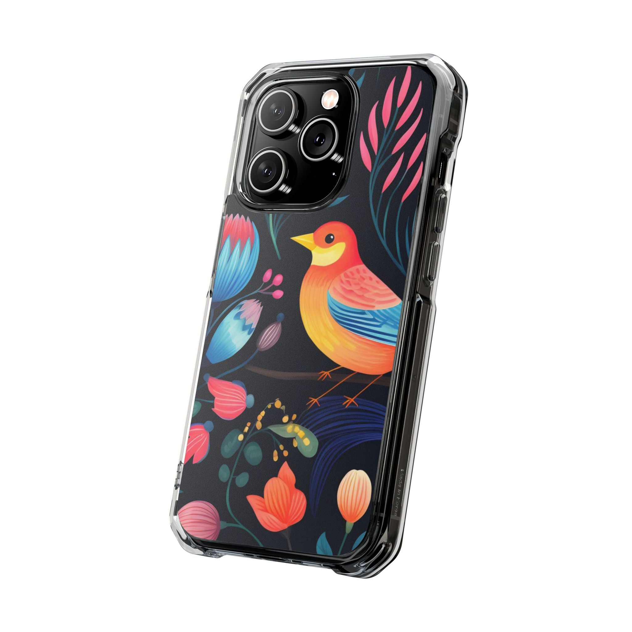 Bright Birds - Magnetic Clear Impact Case