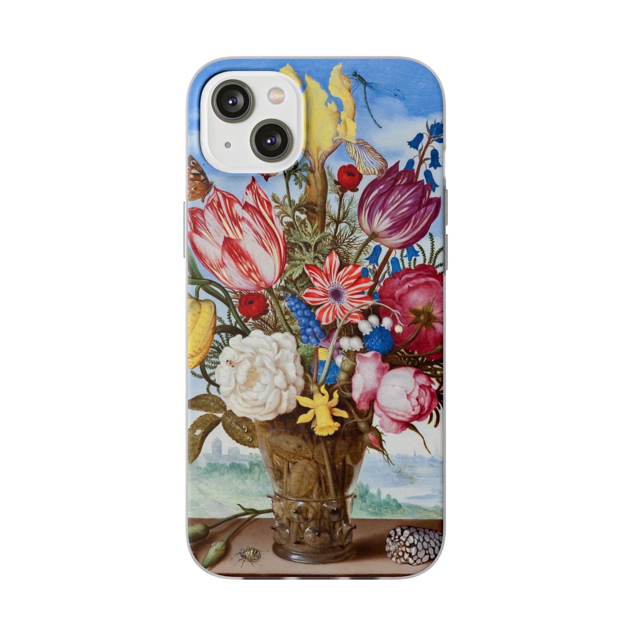 Bouquet of Flowers by Ambrosius Bosschaert - Flexi Case