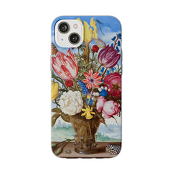 Image of Bouquet of Flowers by Ambrosius Bosschaert - Flexi Case