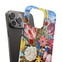 Image of Bouquet of Flowers by Ambrosius Bosschaert - Snap Case