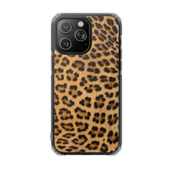 Image of Leopard - Magnetic Clear Impact Case