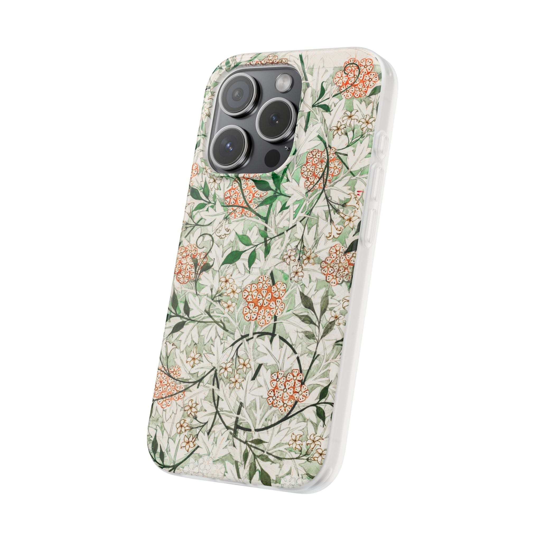 William Morris's (1834-1896) famous Jasmine pattern artwork - Flexi Case