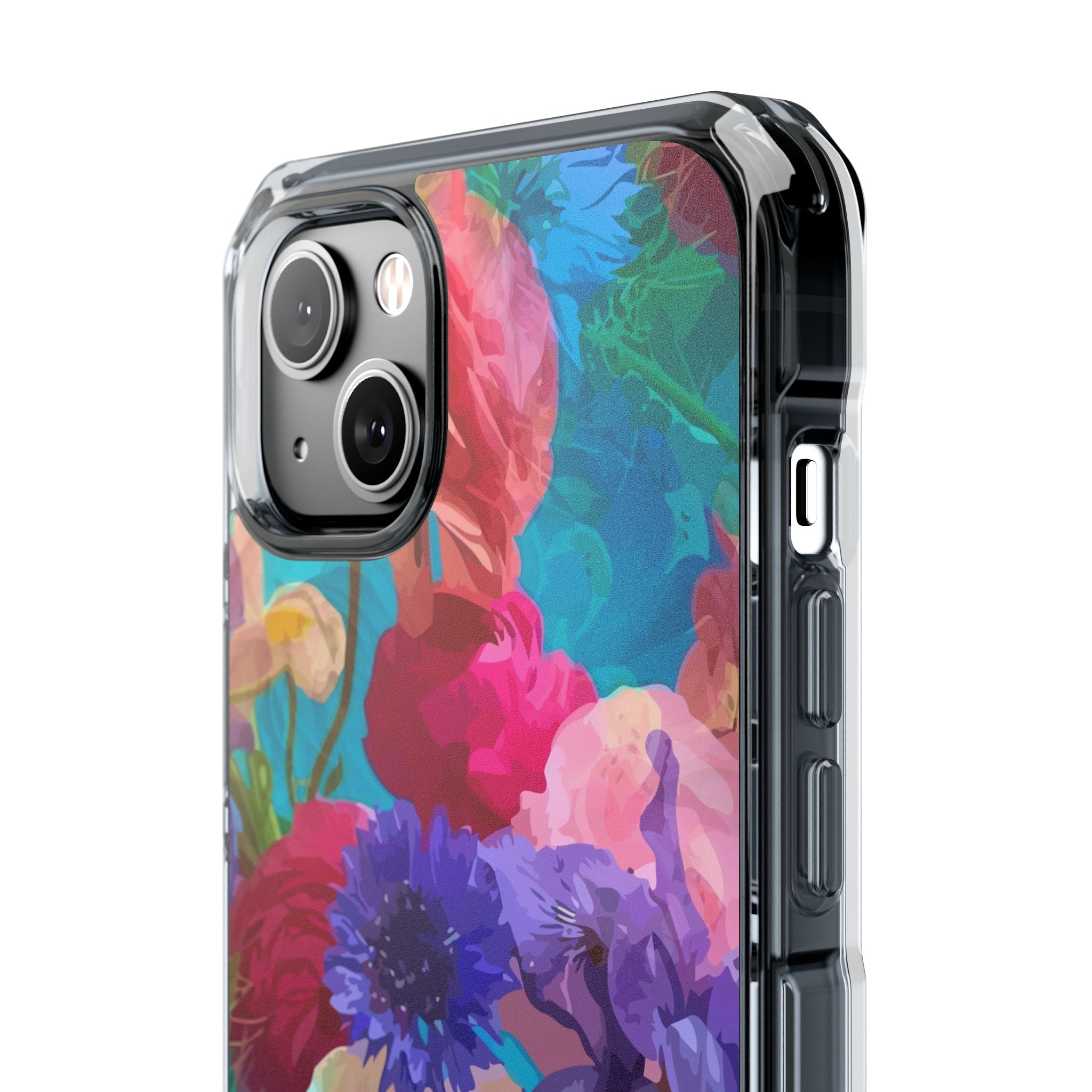 Poppy Rose - Magnetic Clear Impact Case