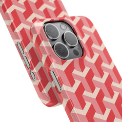 Image of Pink Geo - Snap Case