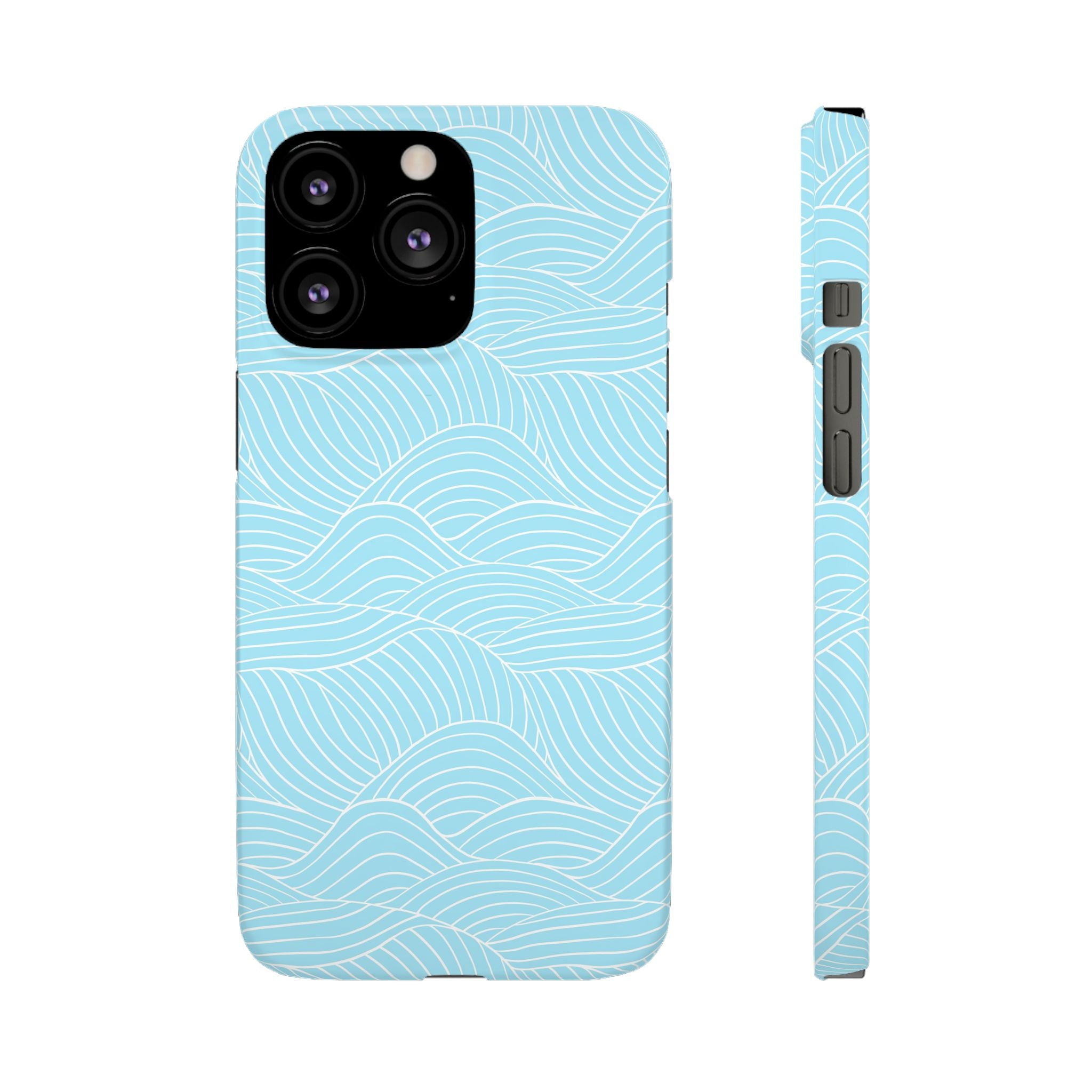 Ocean Lines - Snap Case