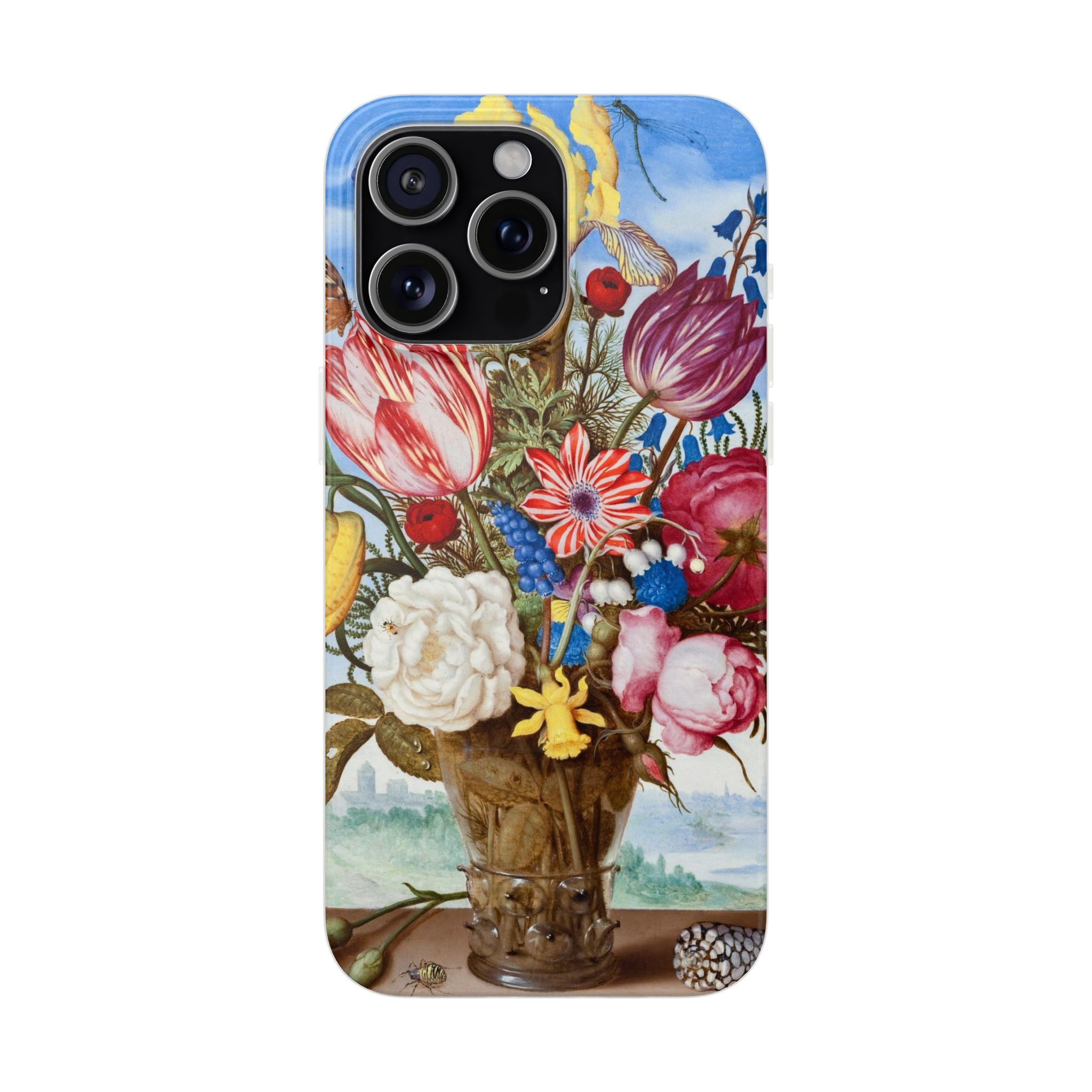 Bouquet of Flowers by Ambrosius Bosschaert - Flexi Case