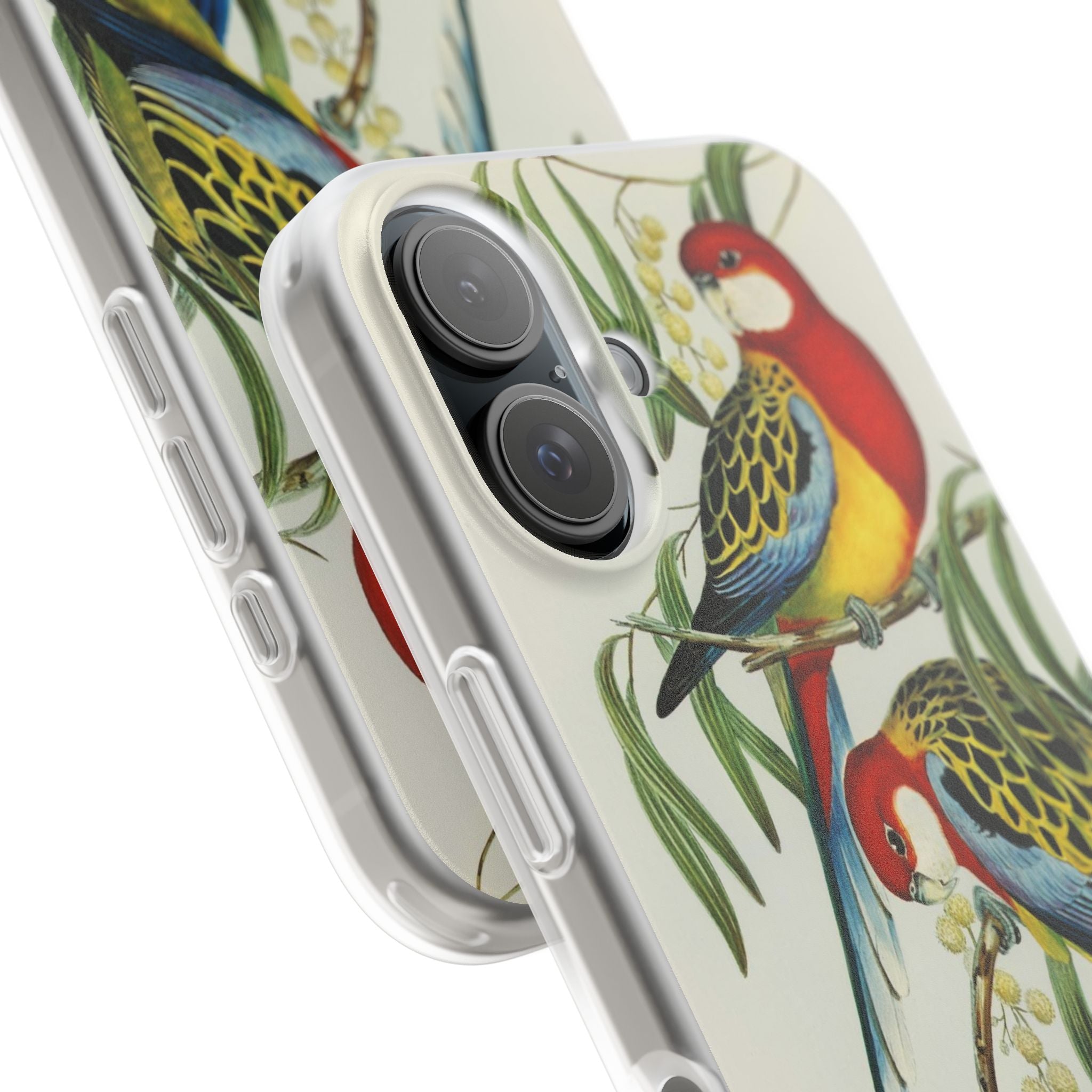 Rosehill Parakeet by Elizabeth Gould - Flexi Case