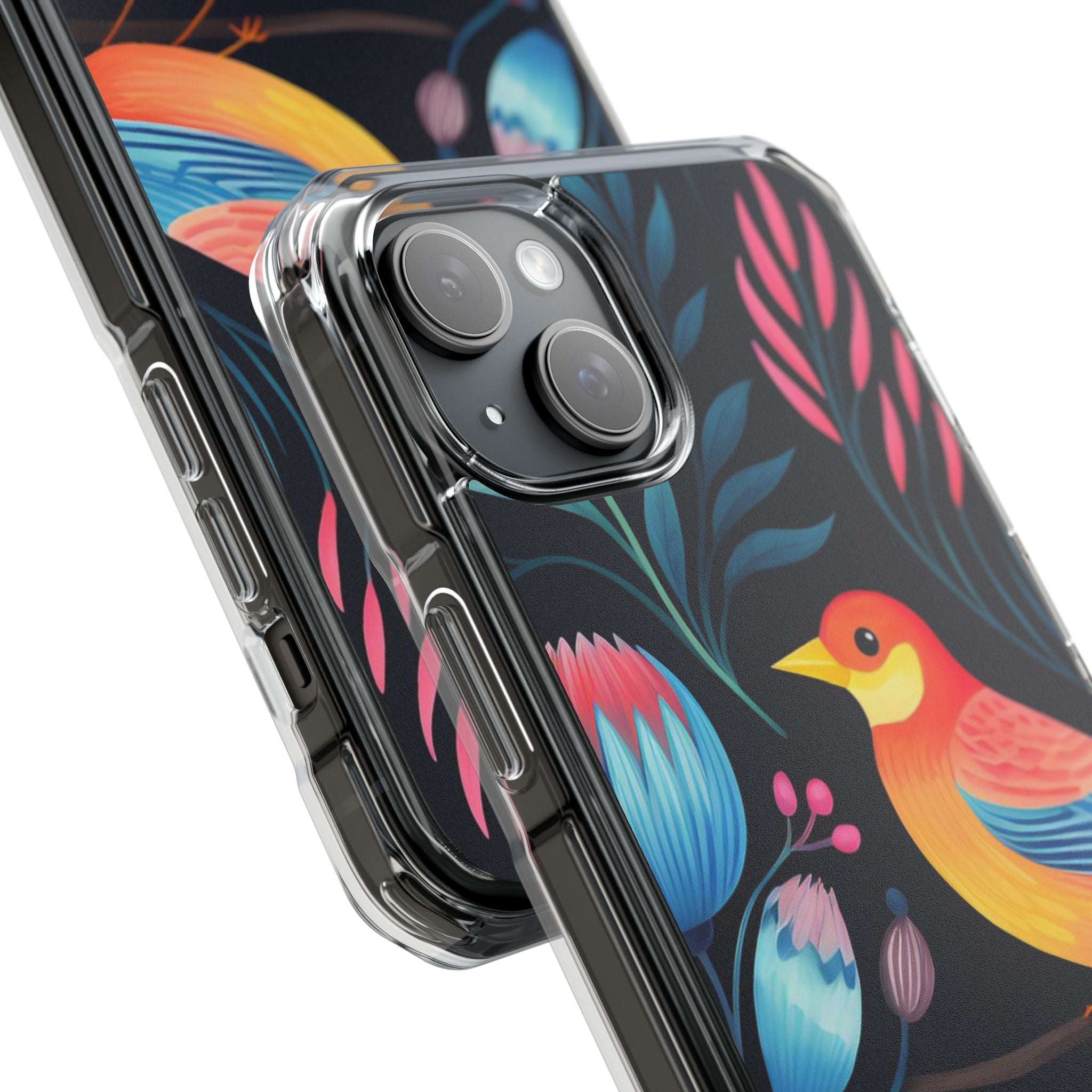 Bright Birds - Magnetic Clear Impact Case