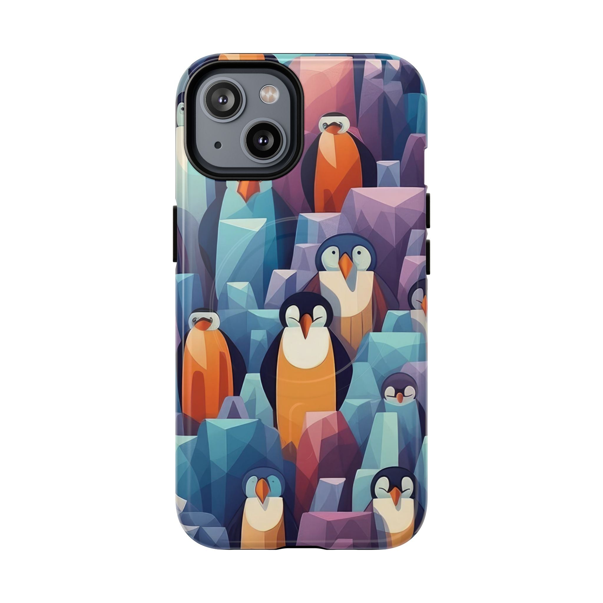 Penguin Family - Tough Magnetic Case