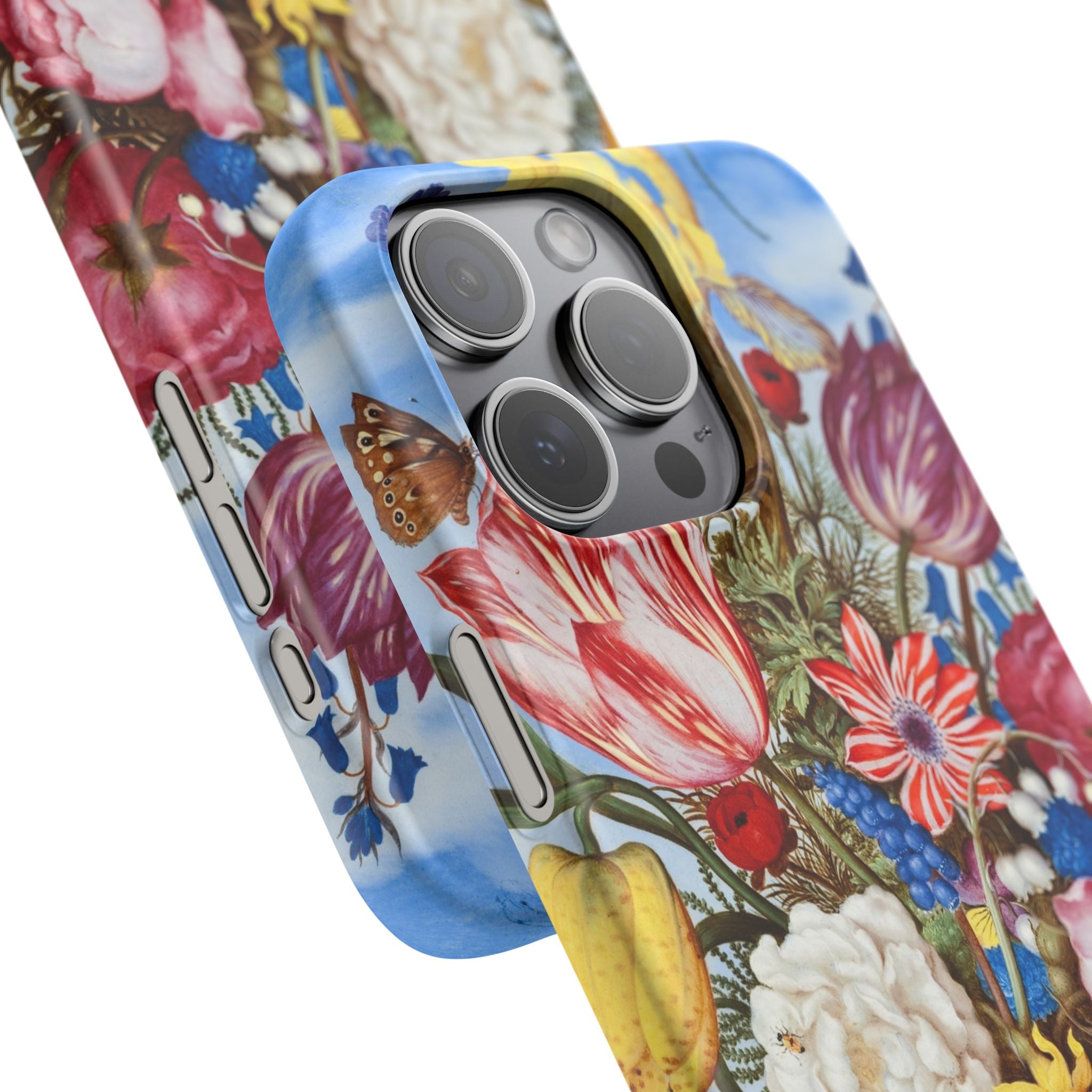 Bouquet of Flowers by Ambrosius Bosschaert - Snap Case