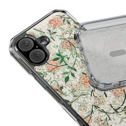 Image of William Morris's (1834-1896) famous Jasmine pattern artwork - Magnetic Clear Impact Case