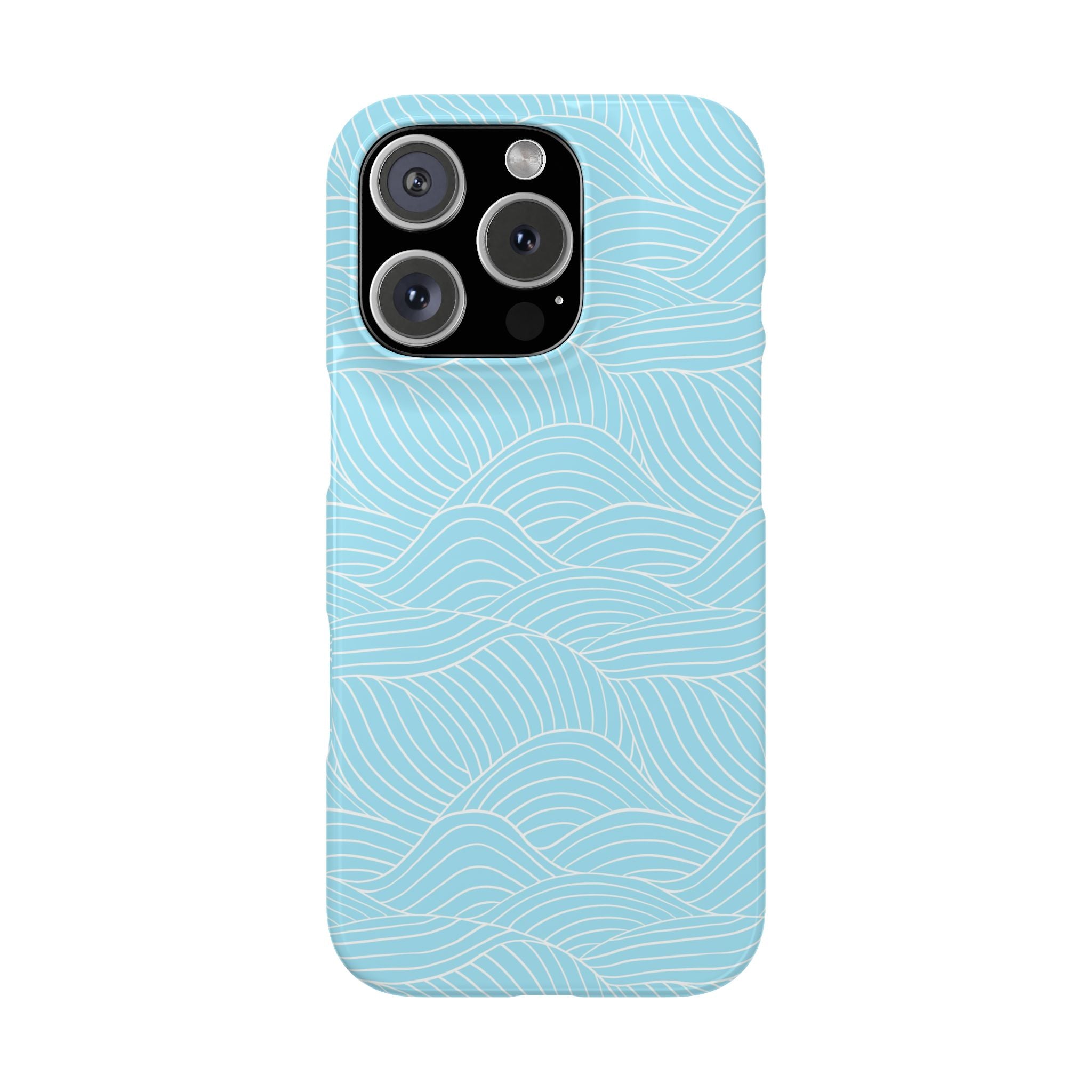 Ocean Lines - Snap Case