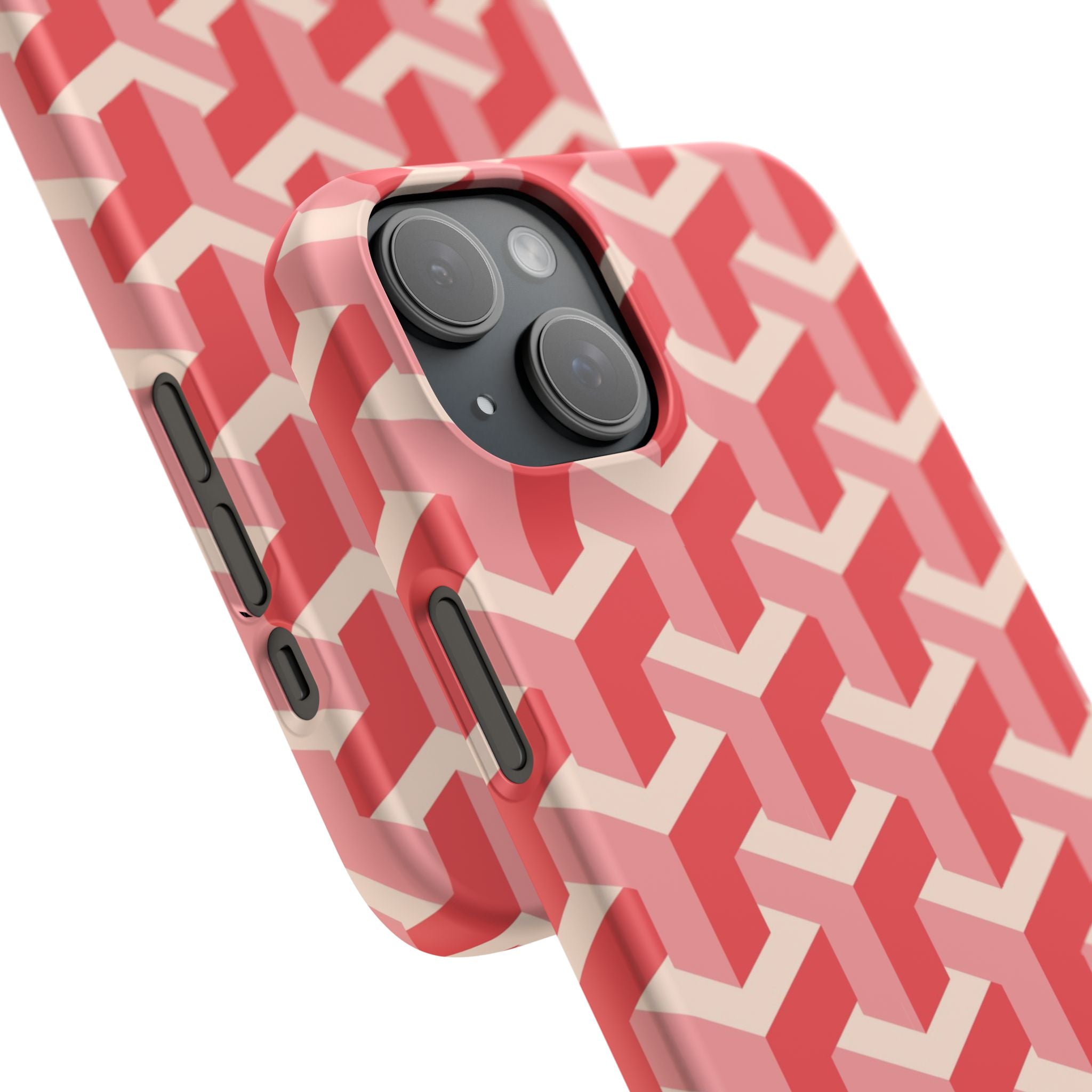 Pink Geo - Snap Case