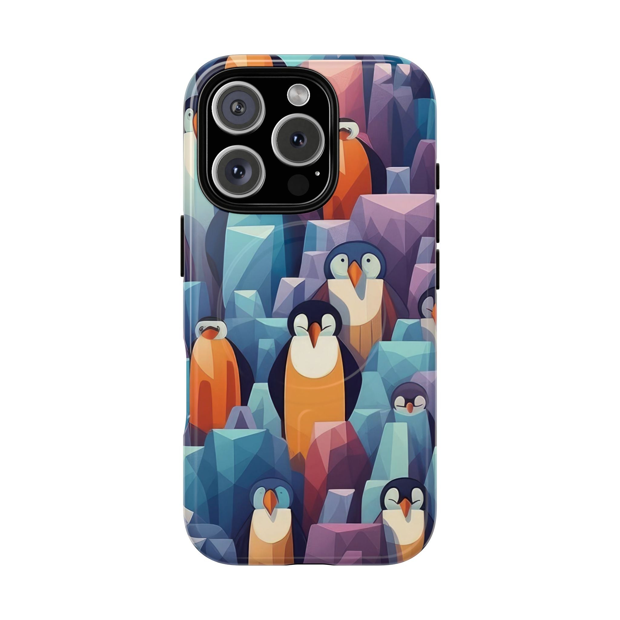 Penguin Family - Tough Magnetic Case