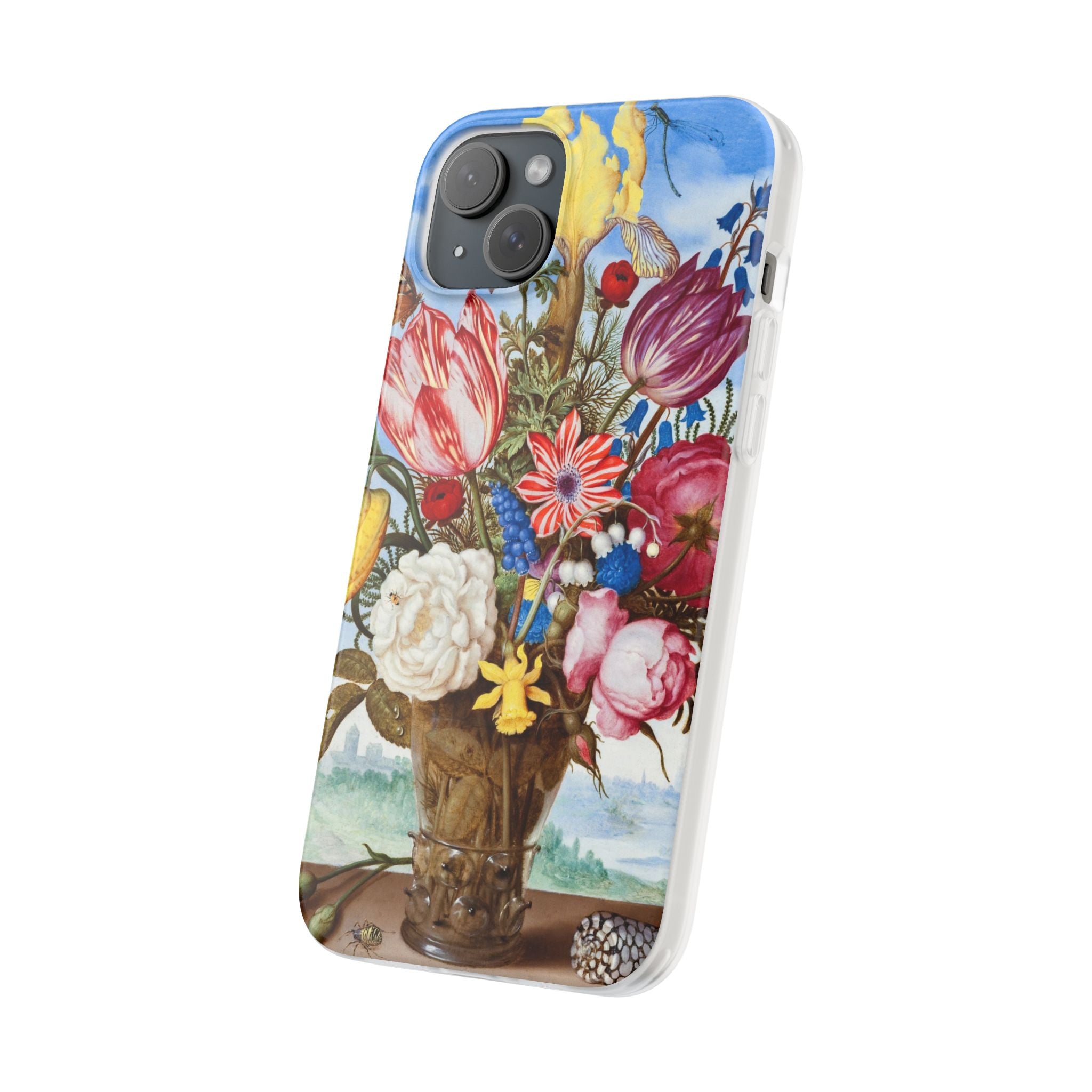 Bouquet of Flowers by Ambrosius Bosschaert - Flexi Case