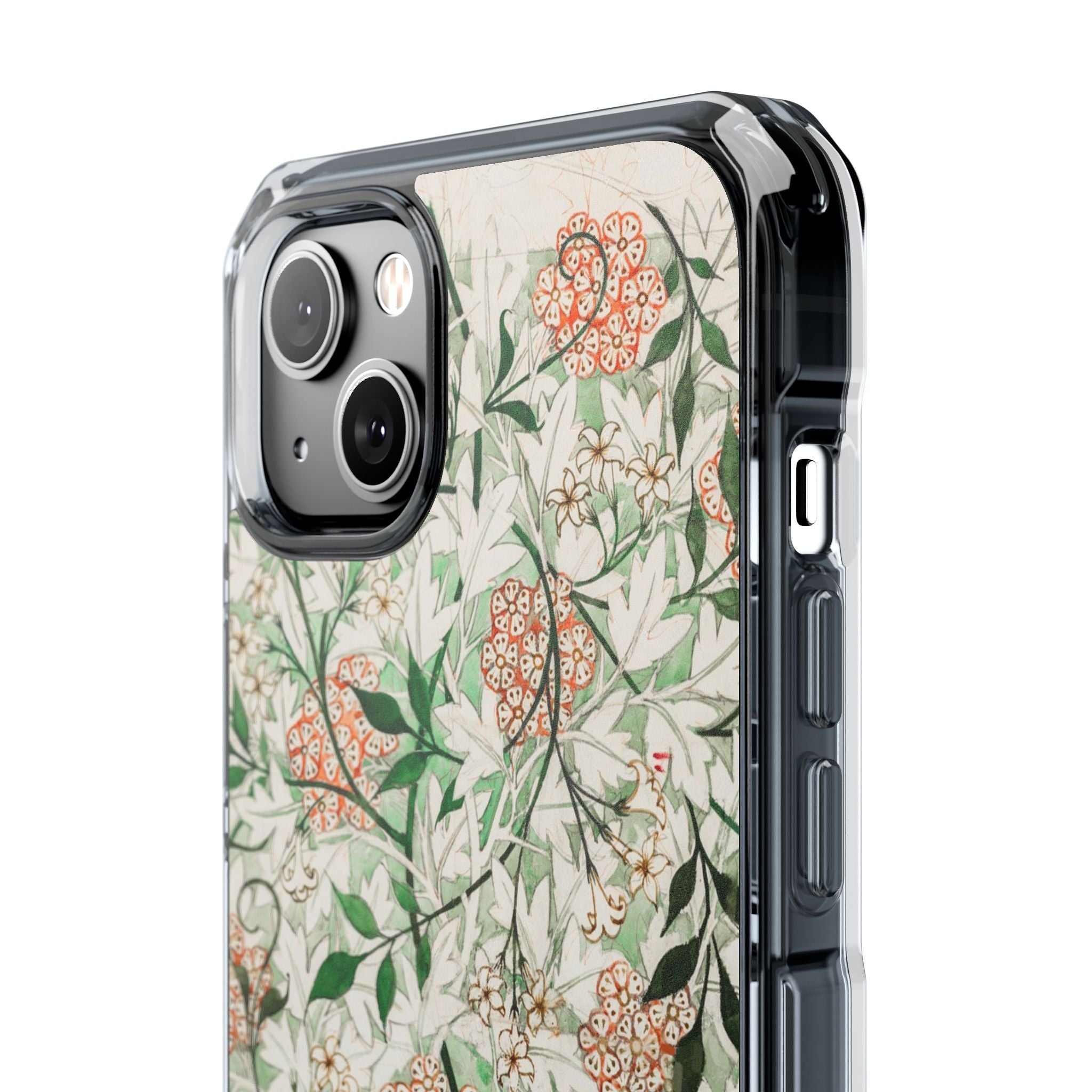 William Morris's (1834-1896) famous Jasmine pattern artwork - Magnetic Clear Impact Case