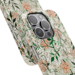 Image of William Morris's (1834-1896) famous Jasmine pattern artwork - Snap Case