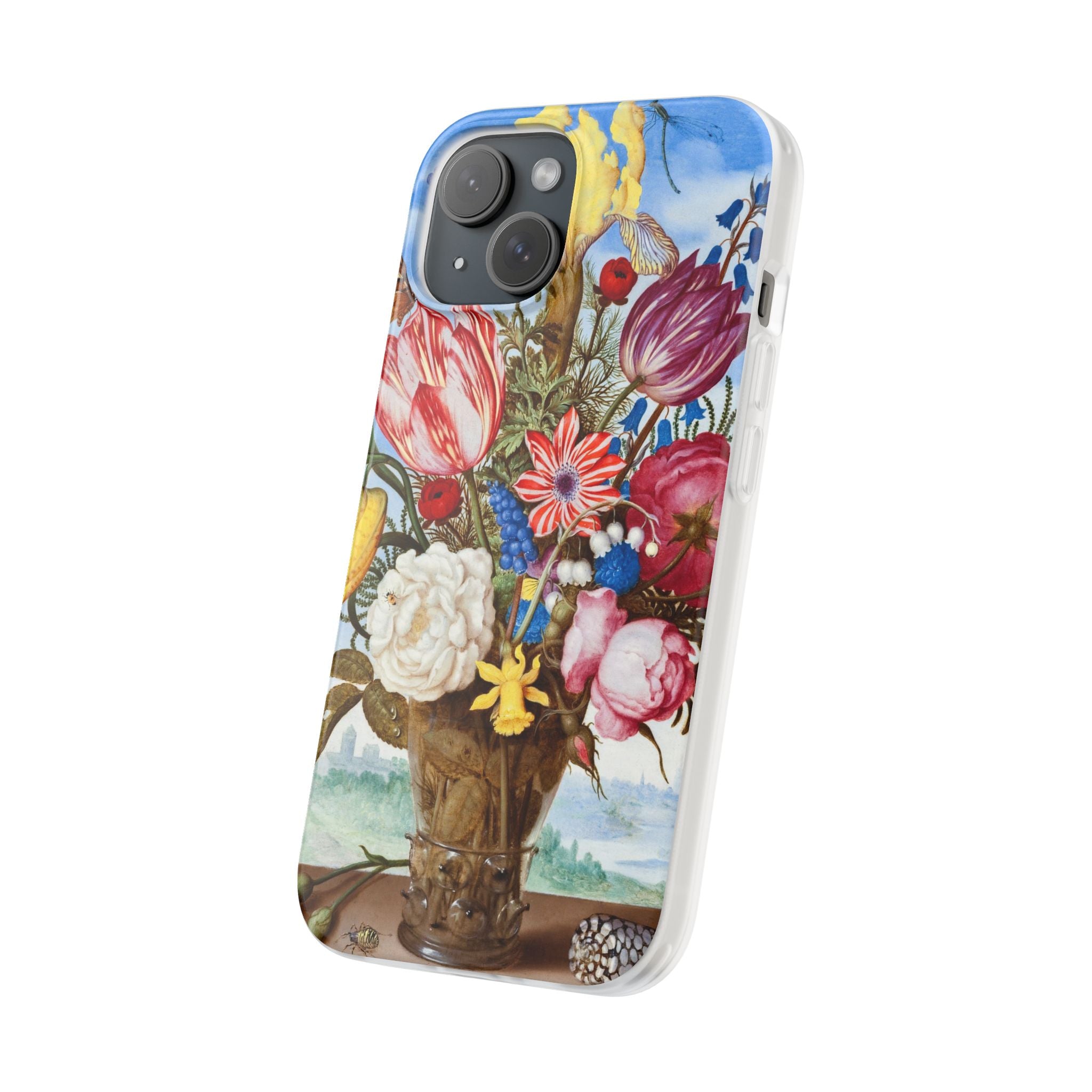 Bouquet of Flowers by Ambrosius Bosschaert - Flexi Case