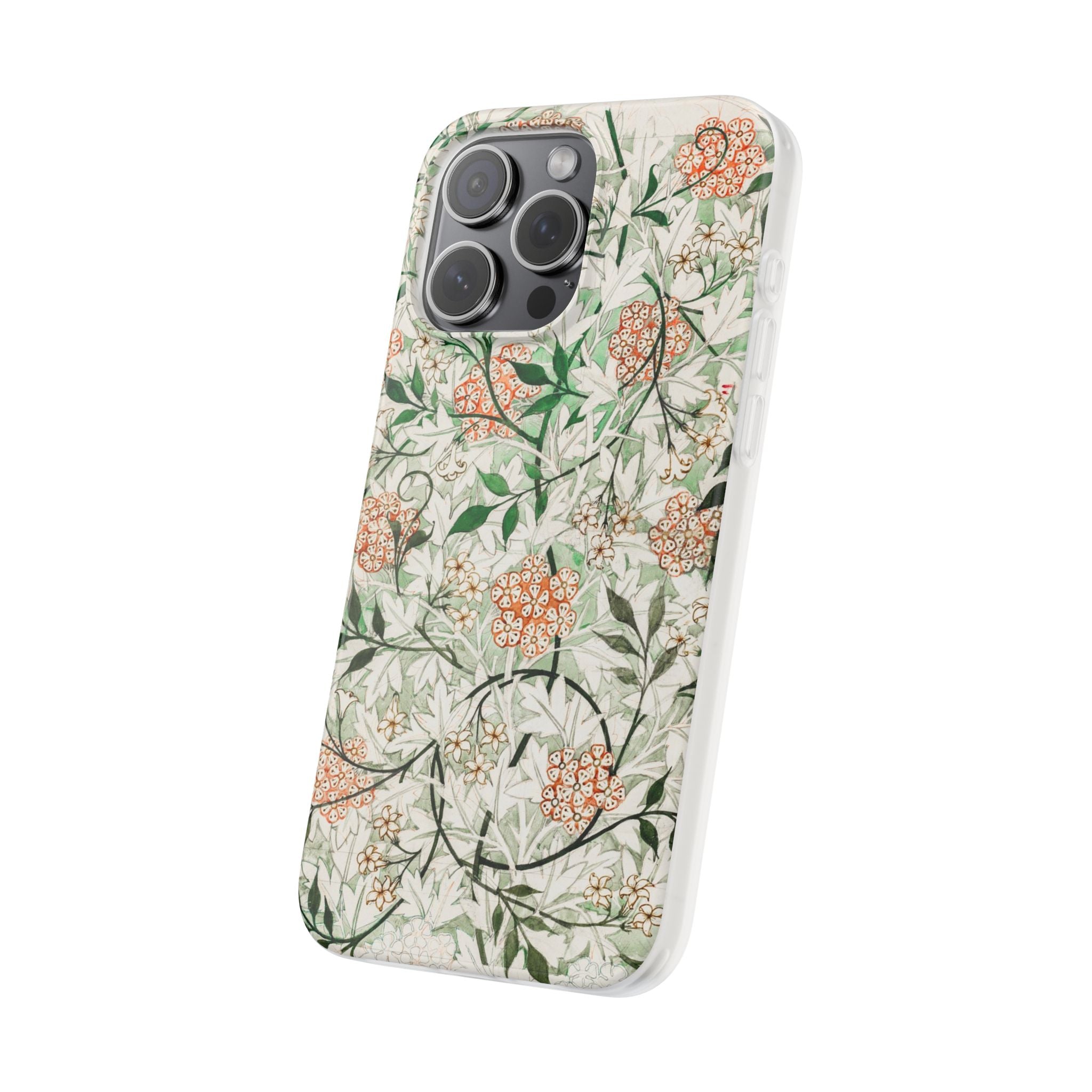 William Morris's (1834-1896) famous Jasmine pattern artwork - Flexi Case