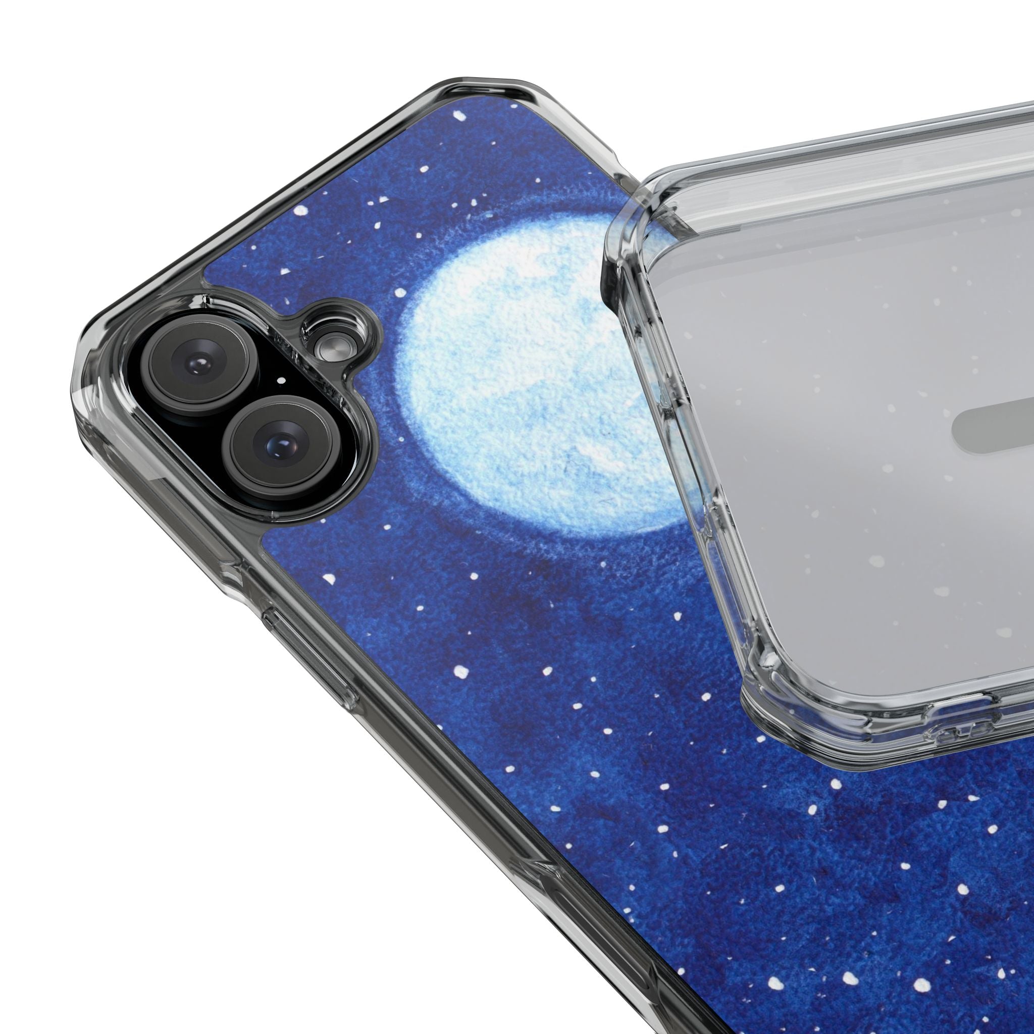 Night Moon - Magnetic Clear Impact Case