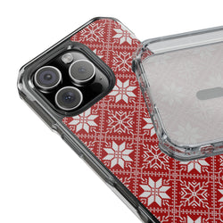 Image of Snow Flake - Magnetic Clear Impact Case