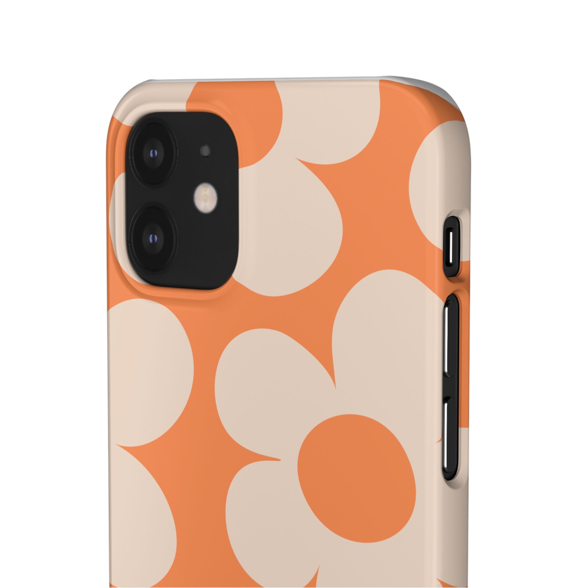 Retro Flowers - Snap Case