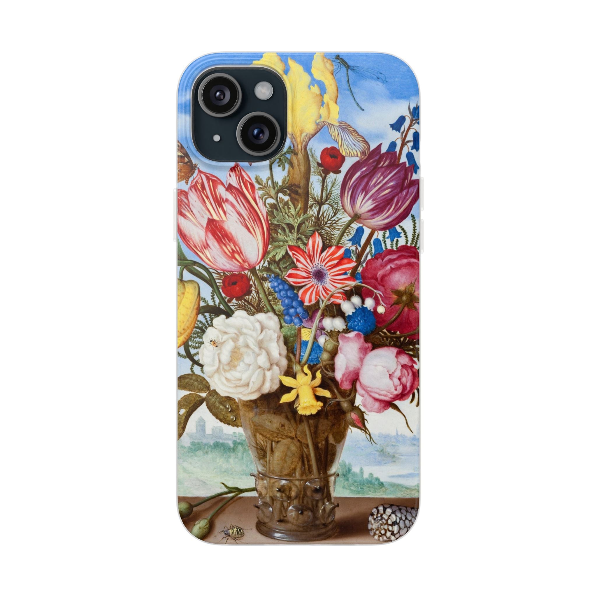 Bouquet of Flowers by Ambrosius Bosschaert - Flexi Case