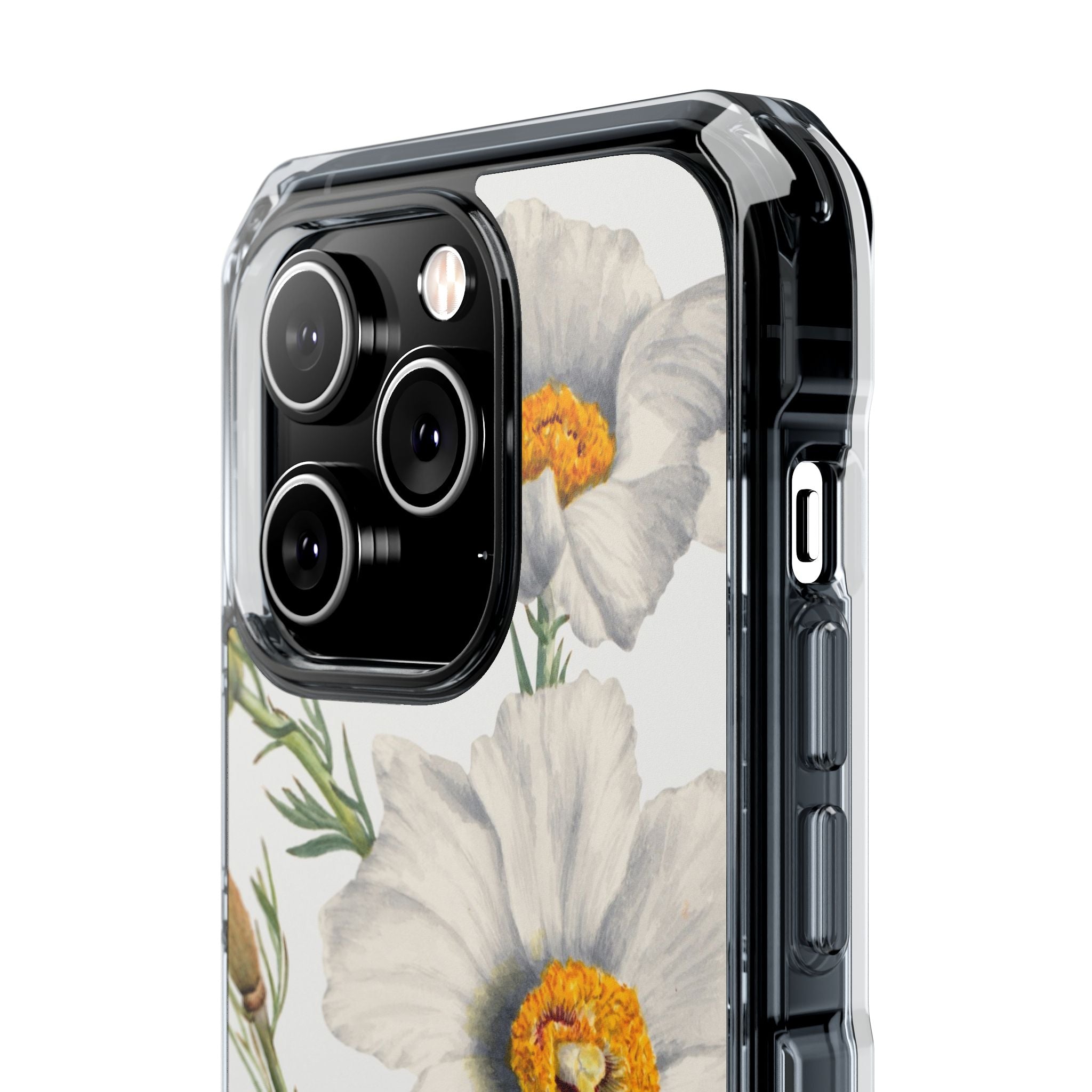 Matilija Poppy by Mary Vaux Walcott - Magnetic Clear Impact Case