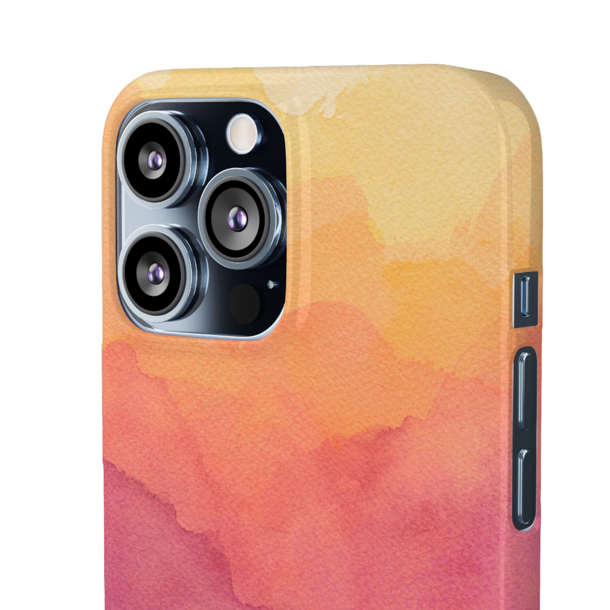 Watercolour Sunrise - Snap Case