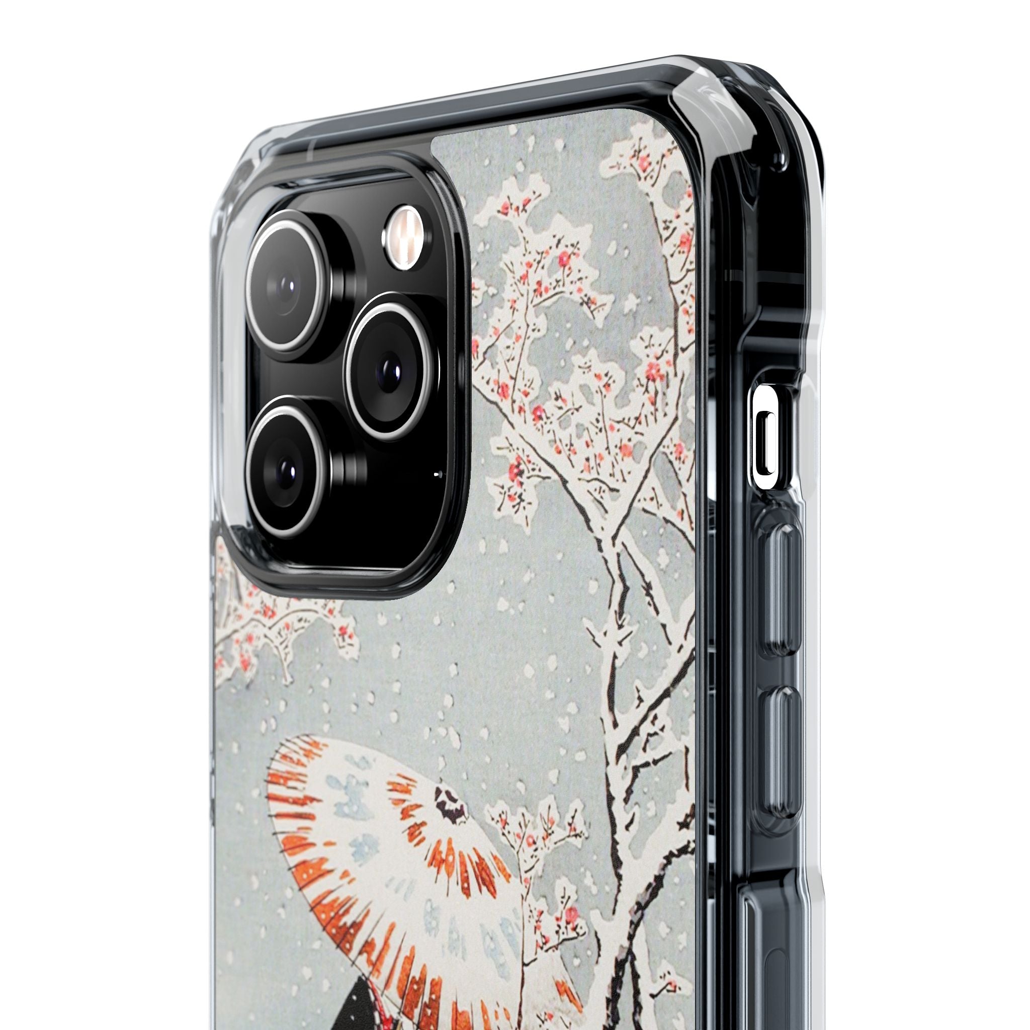 Plum Tree in Snow by Hiroaki Takahashi - Magnetic Clear Impact Case