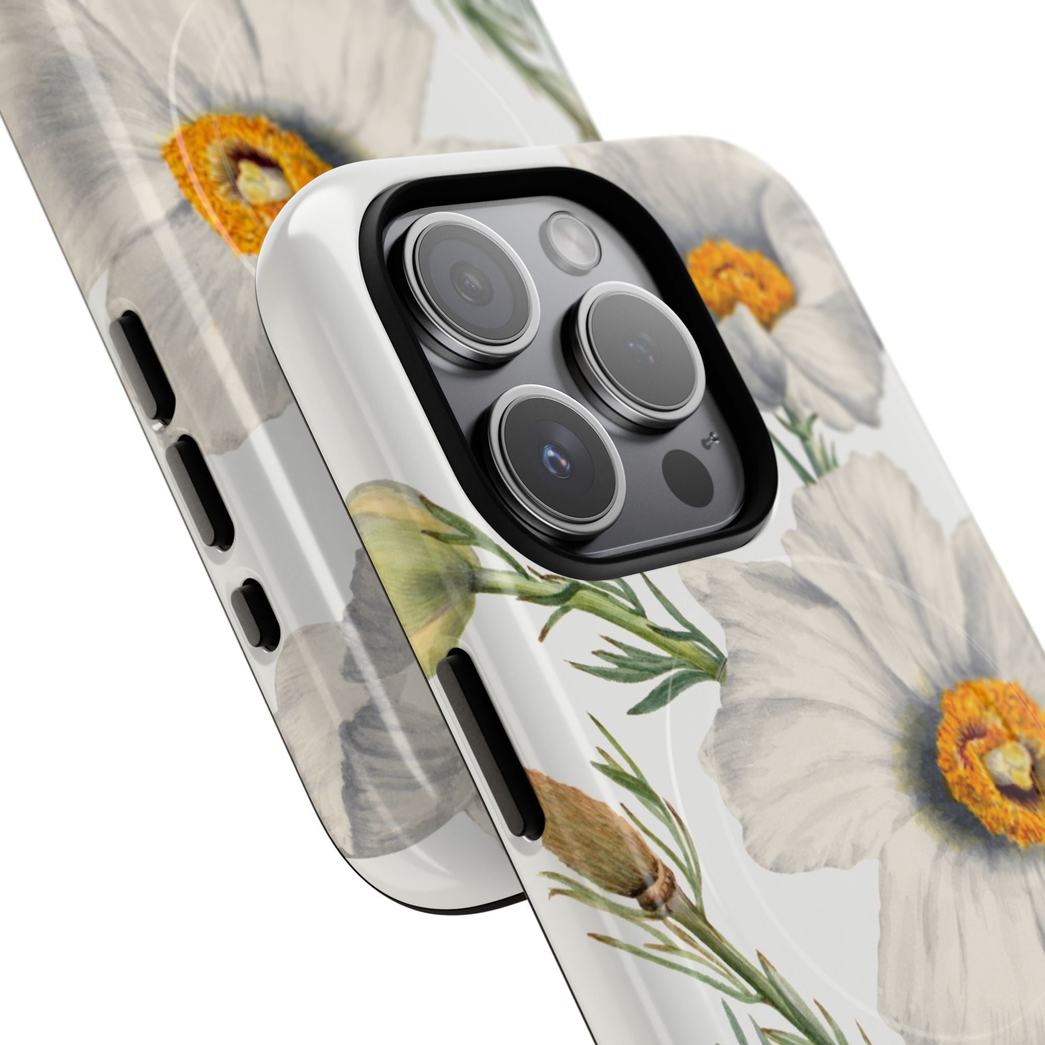 Matilija Poppy by Mary Vaux Walcott - Tough Magnetic Case