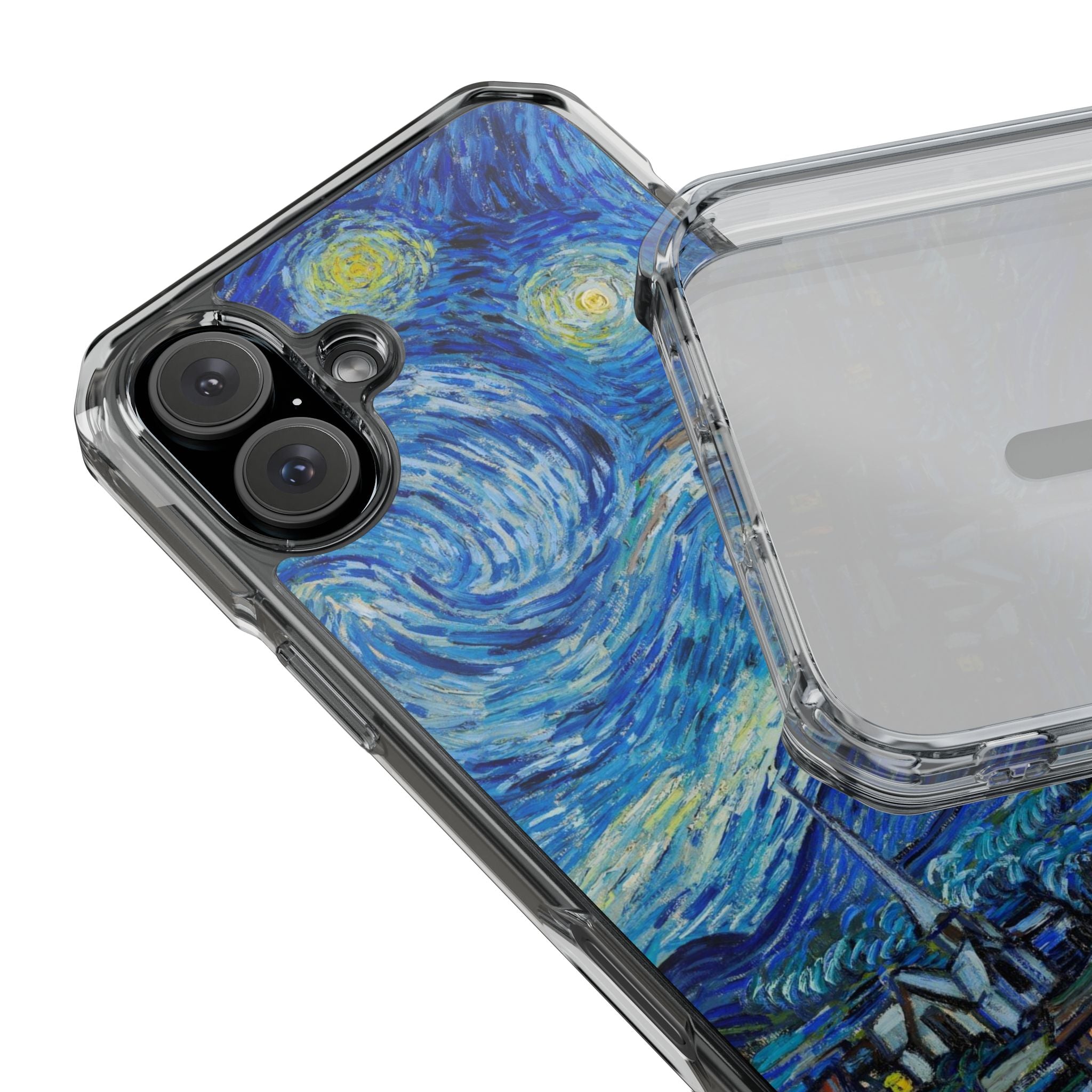 Vincent Van Gogh's The Starry Night - Magnetic Clear Impact Case