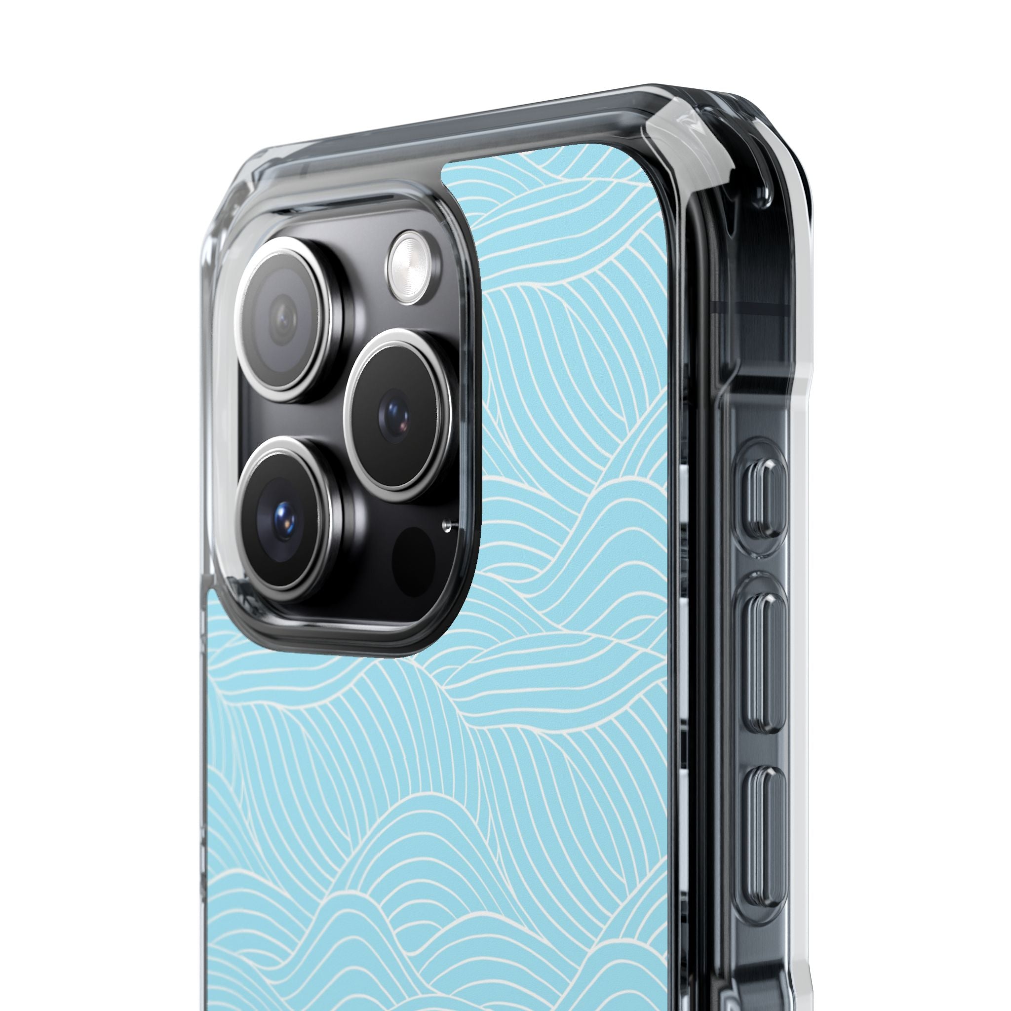 Ocean Lines - Magnetic Clear Impact Case