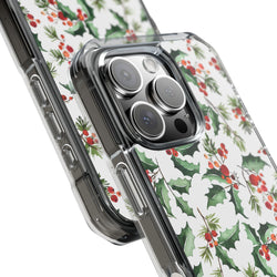 Image of Mistletoe - Magnetic Clear Impact Case