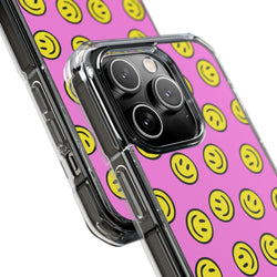 Image of Smiley Happy People - Magnetic Clear Impact Case