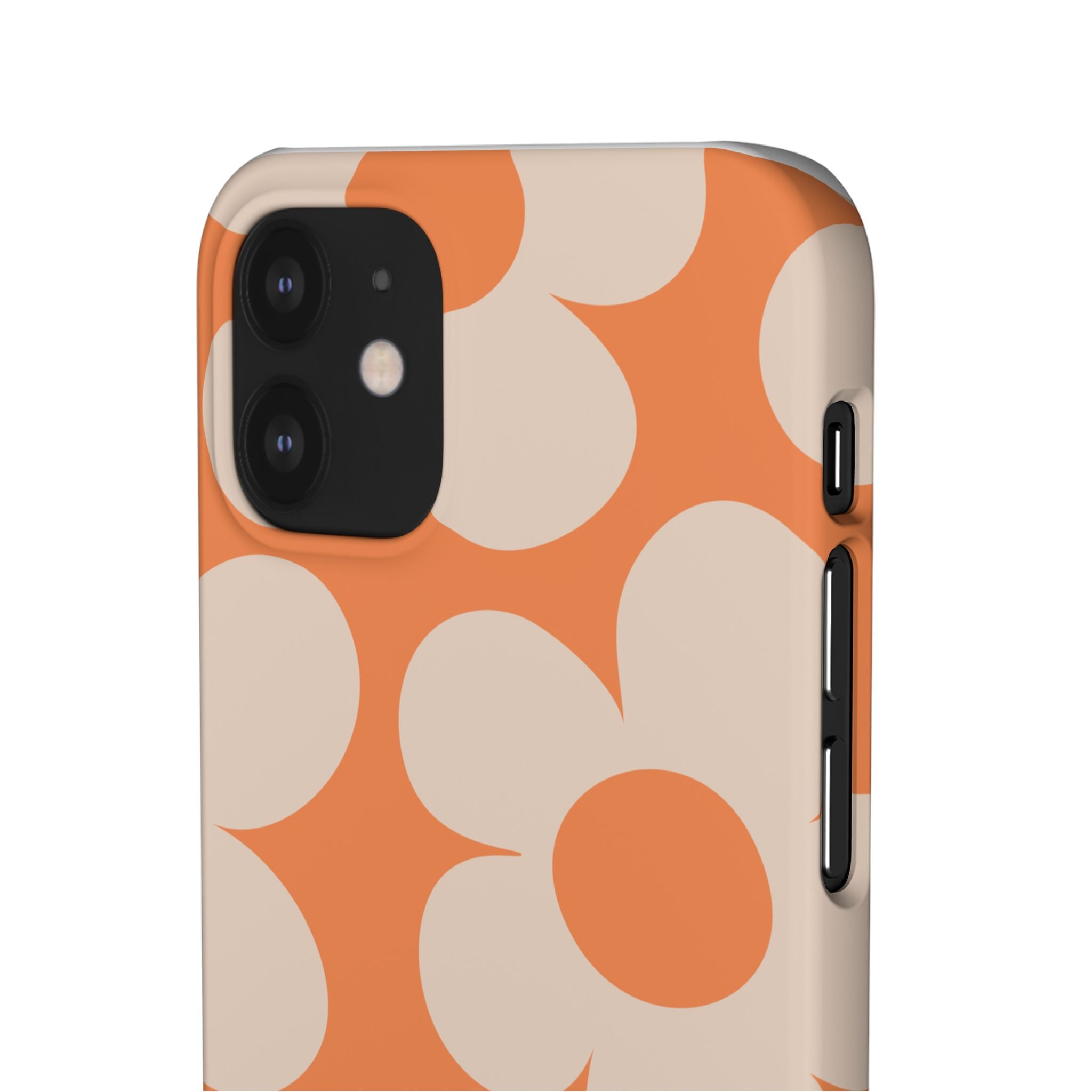 Retro Flowers - Snap Case